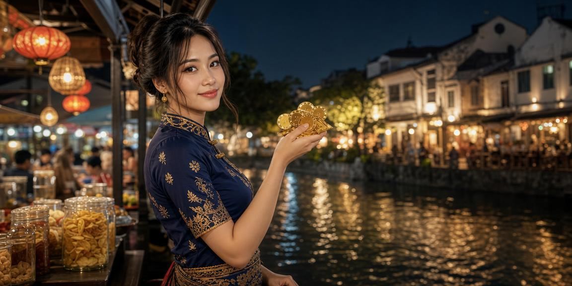 Bonus selamat datang dengan sampul merah gaya Malaysia di Ipoh