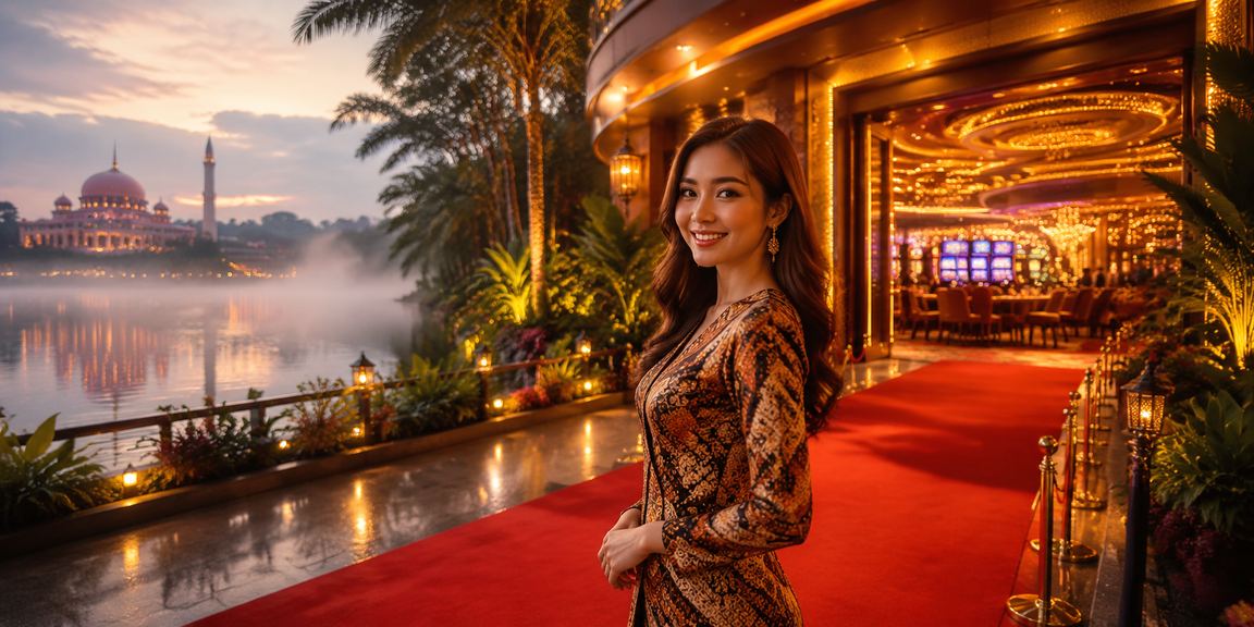 Suasana hiburan kasino di Putrajaya Malaysia dengan paparan perlawanan langsung